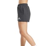 Black Leaf Fleece Shorts