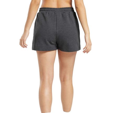 Black Leaf Fleece Shorts