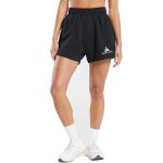 Black Leaf Fleece Shorts