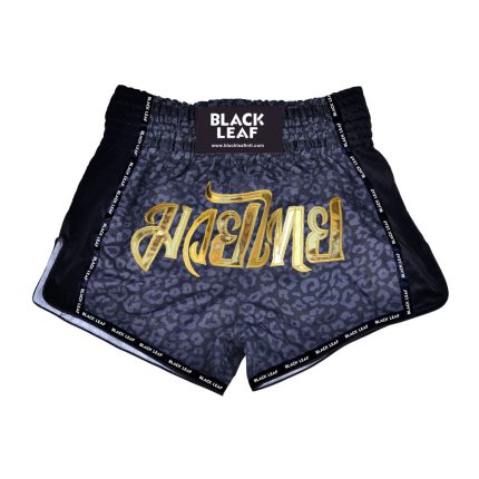 Sublimation Muay Thai Shorts With Side Mesh Panel