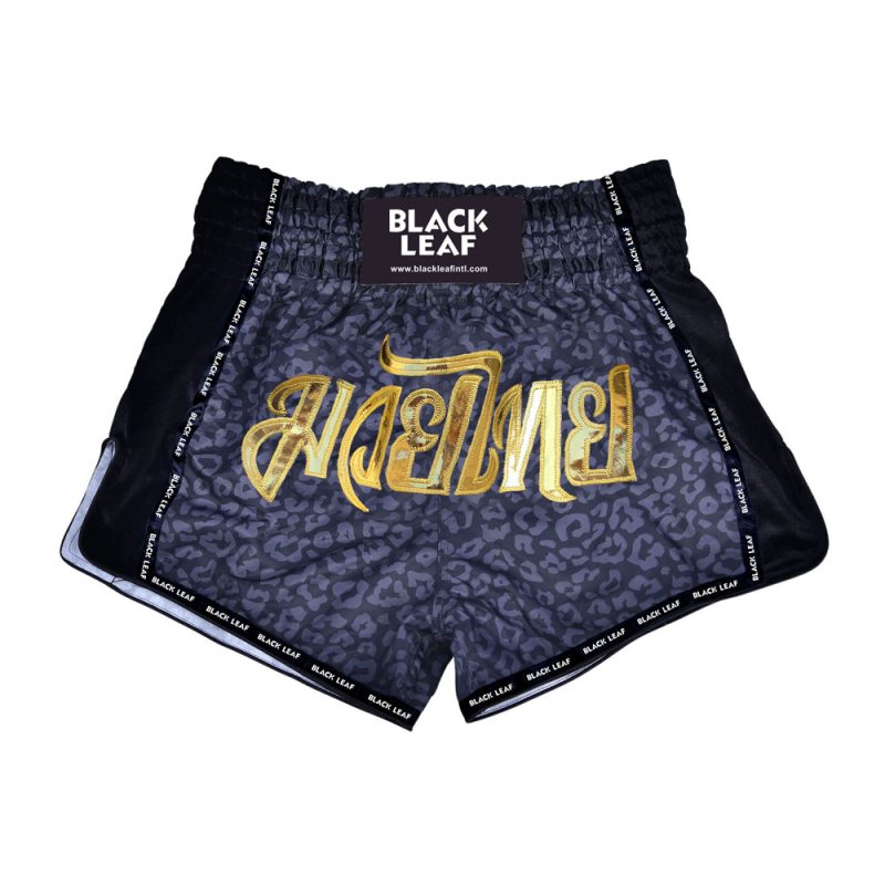 Sublimation Muay Thai Shorts With Side Mesh Panel
