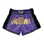 Sublimation Muay Thai Shorts With Side Mesh Panel