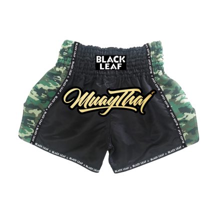 Boxing Muay Thai Shorts Camo Mesh Panel