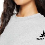 Black Leaf Comfort Unisex Fashion T shirt Mockup