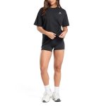 Black Leaf Women Crew Neck Super Comfortable Organic TShirts