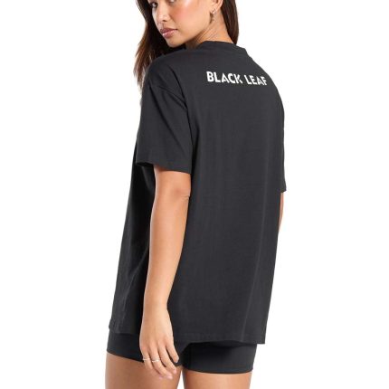 Black Leaf Women Crew Neck Super Comfortable Organic TShirts