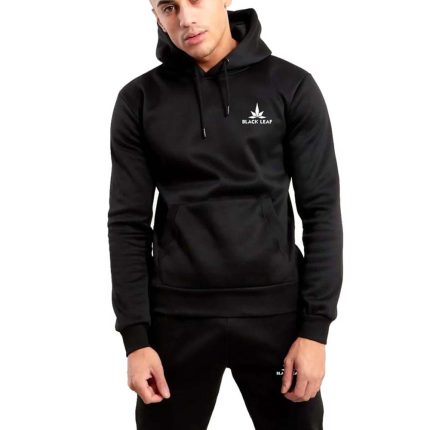Black Leaf Hoodies