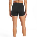 Black Leaf Custom Logo Women Training Shorts